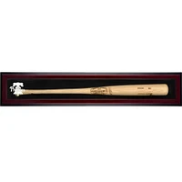 Philadelphia Phillies Logo Mahogany Framed Single Bat Display Case