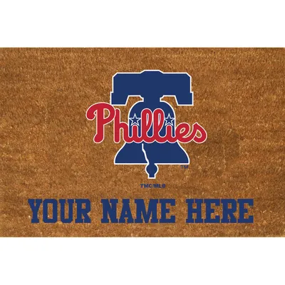 Philadelphia Phillies 23'' x 35'' Personalized Door Mat