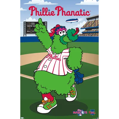 Philadelphia Phillies 24'' x 34.75'' Mascot Poster