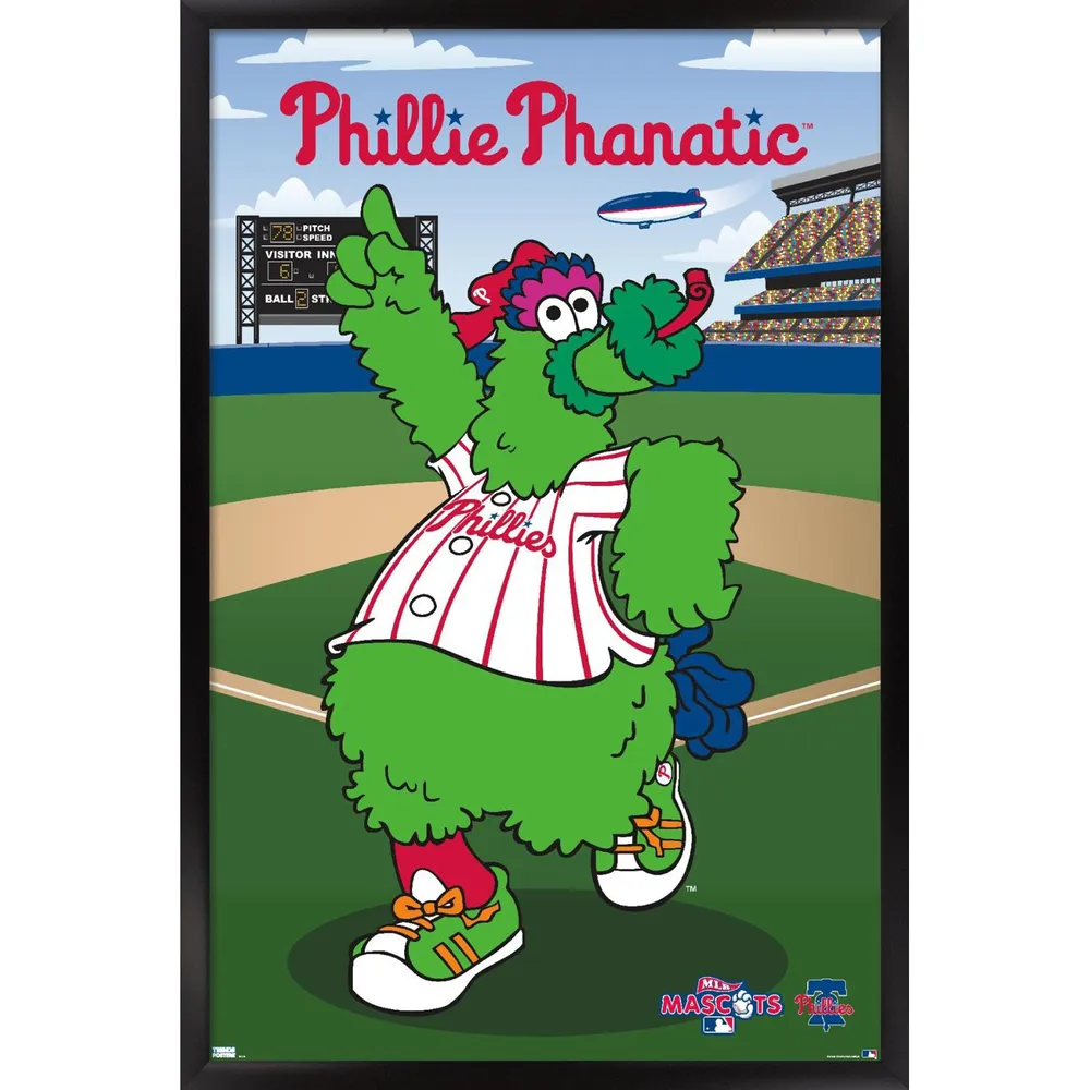 Lids Philadelphia Phillies 24.25'' x 35.75'' Framed Mascot Poster