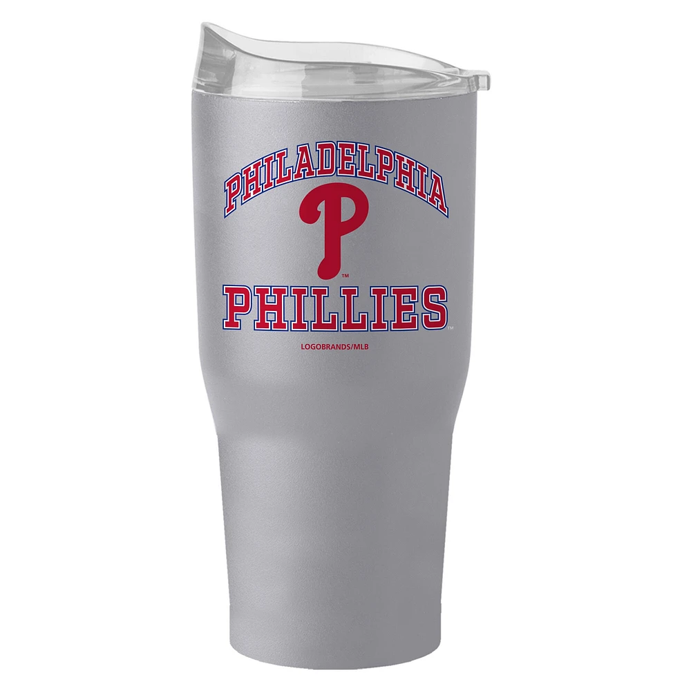 Phillies de Philadelphie 30oz. Gobelet à revêtement en poudre de pierre