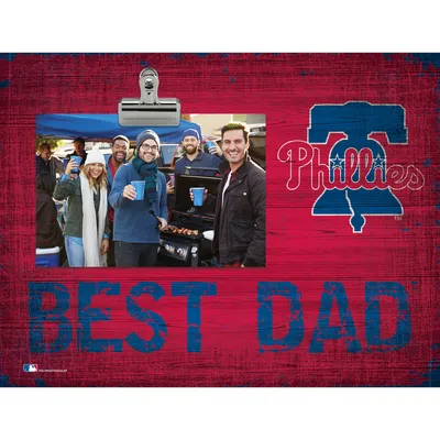 Philadelphia Phillies 8'' x 10.5'' Best Dad Clip Frame