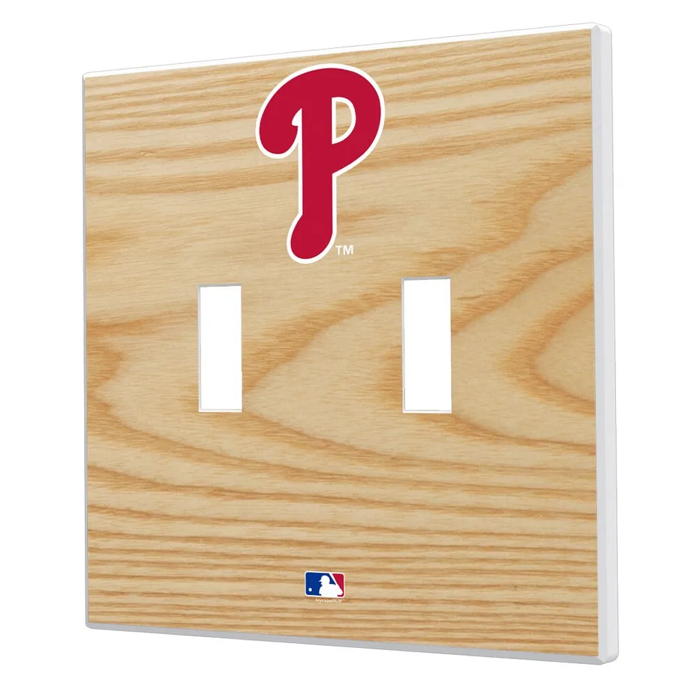 Lids Philadelphia Phillies - Cooperstown Pinstripe Single Rocker Light  Switch Plate