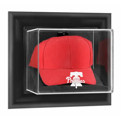 Philadelphia Phillies Fanatics Authentic Black Framed Wall-Mounted Logo Cap Display Case