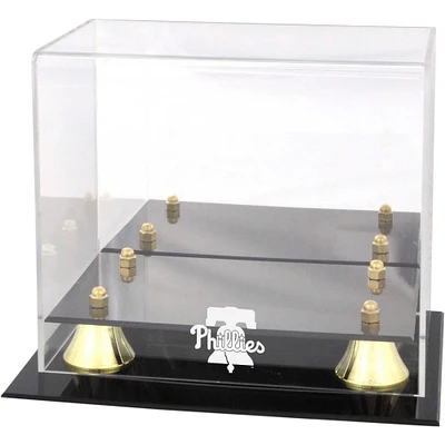 Philadelphia Phillies Golden Classic Logo Mini Helmet Case