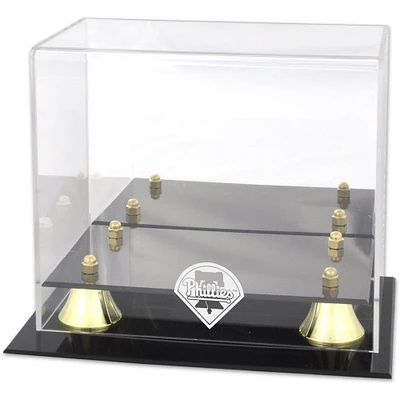 Philadelphia Phillies Golden Classic Logo Mini Helmet Case