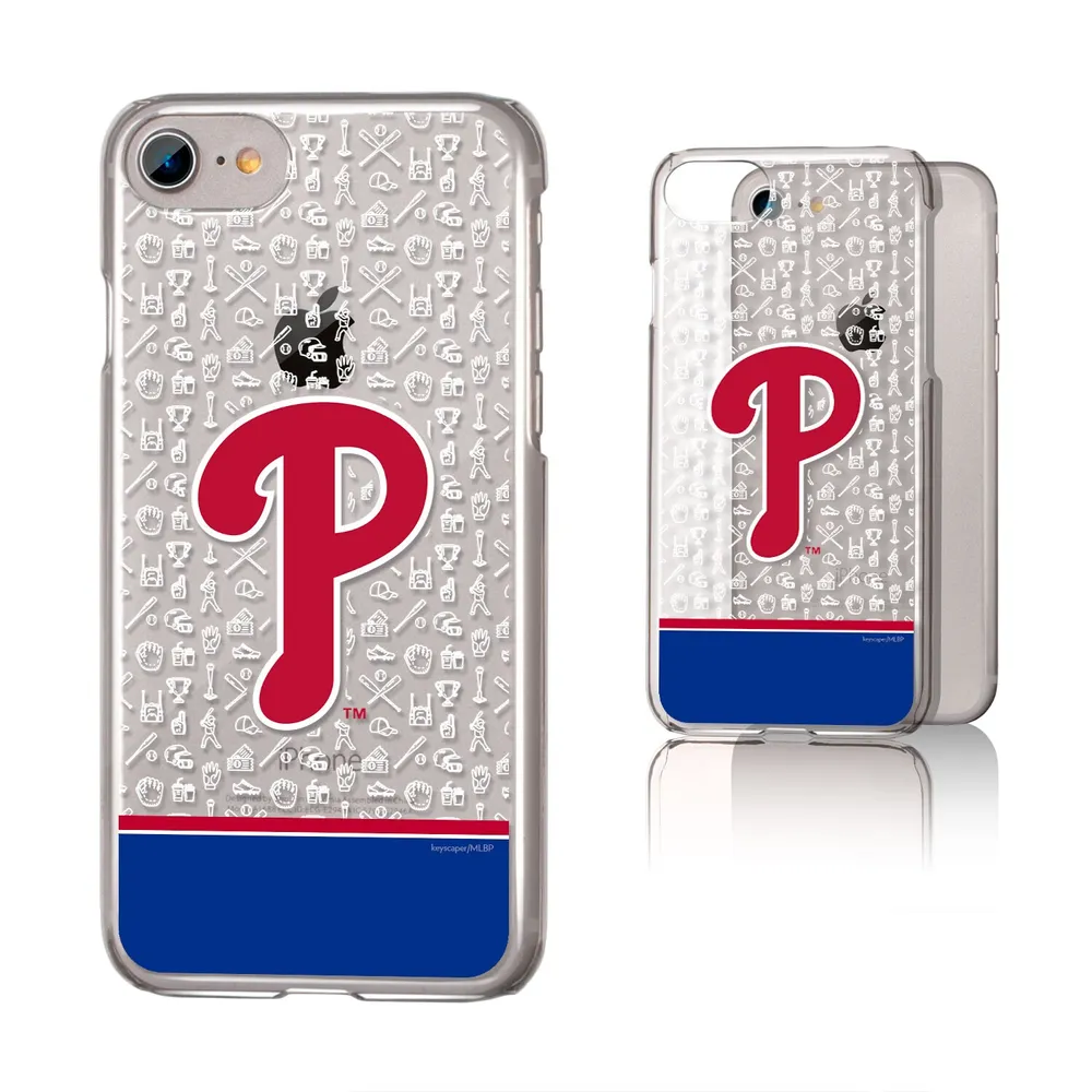 Philadelphia Phillies Cooperstown Pinstripe iPhone Clear Case