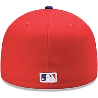 Philadelphia Phillies New Era Game Authentic Collection On-Field Low Profile 59FIFTY - Fitted Hat Red