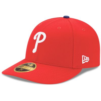 Philadelphia Phillies New Era Game Authentic Collection On-Field Low Profile 59FIFTY - Fitted Hat Red