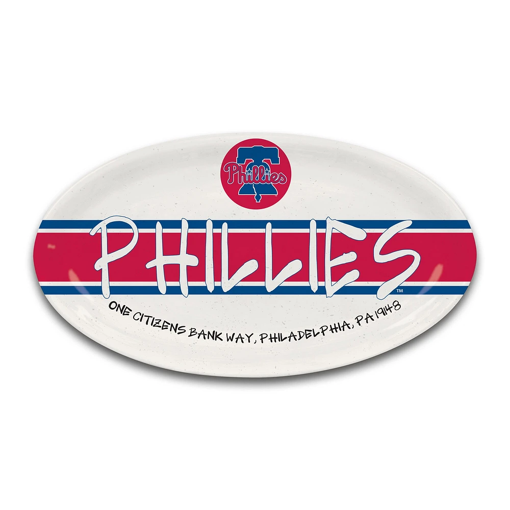 Plat de service ovale des Philadelphia Phillies