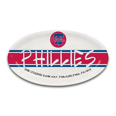 Plat de service ovale des Philadelphia Phillies