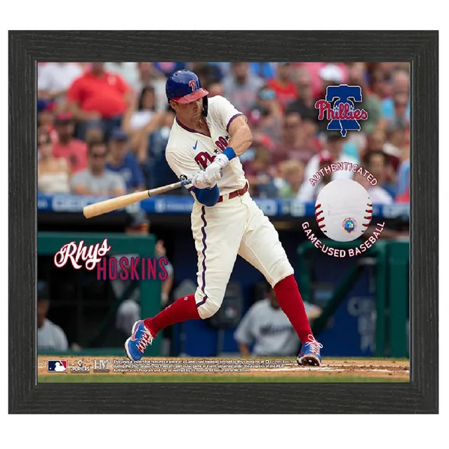 Rhys Hoskins Philadelphia Phillies Cream Photo Framed