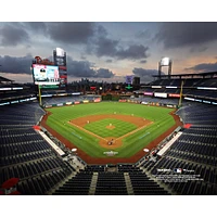 Philadelphia Phillies Unsigned Citizens Bank Park Sunset General View Photograph