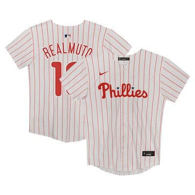 Nike J.T. préscolaire Maillot de match à domicile des Phillies Philadelphie blanc Realmuto