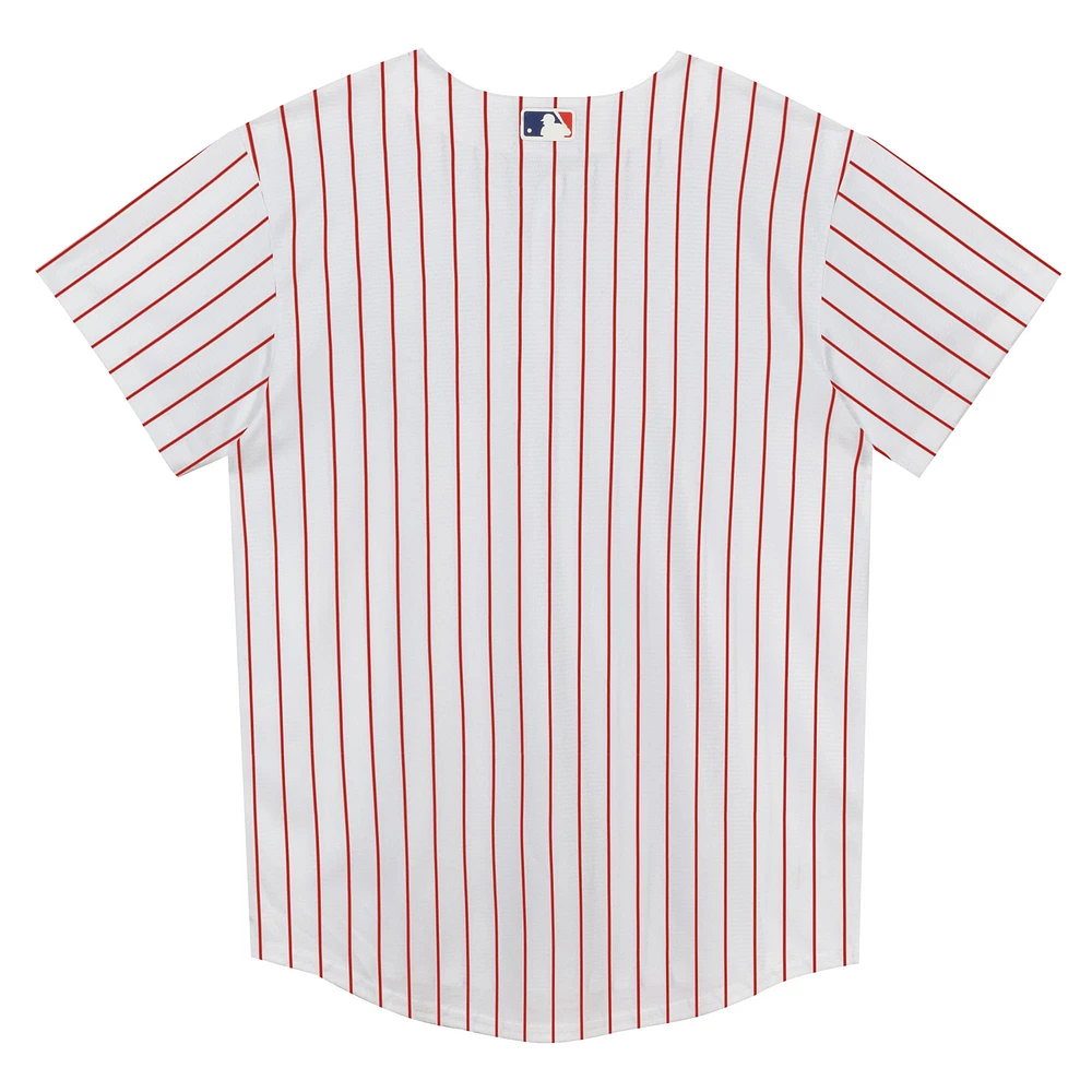 Preschool White Philadelphia Phillies Home Blank Replica Jersey