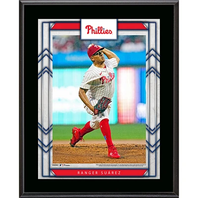 Plaque de joueur sublimée Ranger Suarez Philadelphia Phillies 10,5" x 13"
