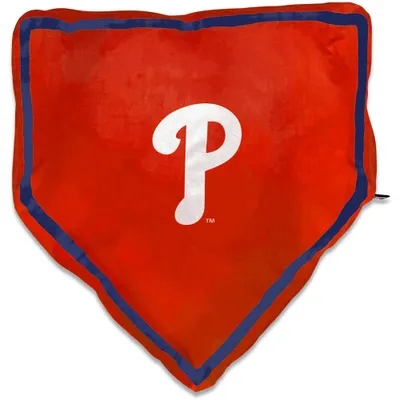 Philadelphia Phillies Home Plate Dog Bed - Red