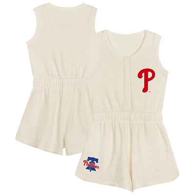 Barboteuse Power Tank pour tout-petits couleur crème Philadelphia Phillies