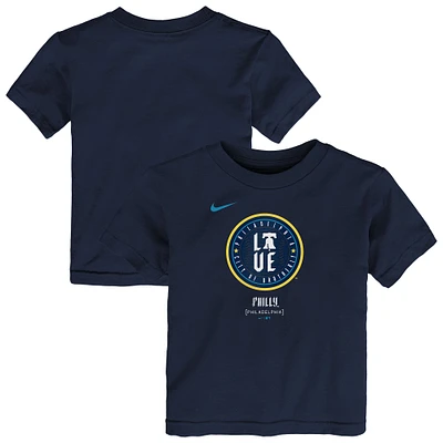 T-shirt Nike bleu marine City Connect des Philadelphia Phillies pour tout-petit