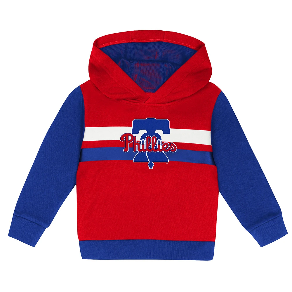 Toddler Red/Royal Philadelphia Phillies Wind Up Pullover Hoodie and Sweatpants Set