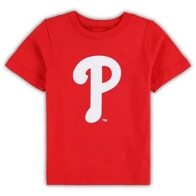 Philadelphia Phillies Toddler Team Crew Primary Logo T-Shirt - Red