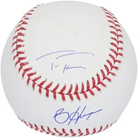 Trea Turner & Bryce Harper Philadelphia Phillies Autographed Baseball 