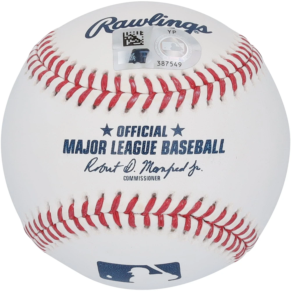 Trea Turner Philadelphia Phillies Autographed Baseball with "Ring The Bell" Inscription
