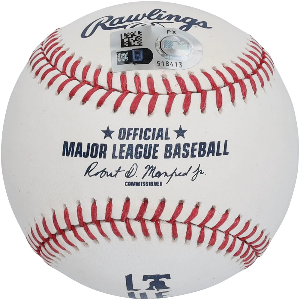 Trea Turner Philadelphia Phillies Autographed City Connect Logo Baseball 