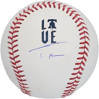 Trea Turner Philadelphia Phillies Autographed City Connect Logo Baseball 
