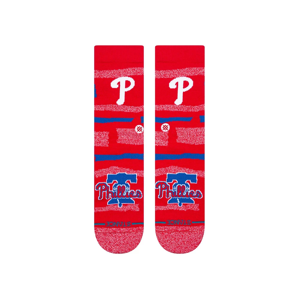 Unisex Stance  Philadelphia Phillies Squeeze Tri-Blend Knit Crew Socks