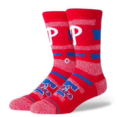 Unisex Stance  Philadelphia Phillies Squeeze Tri-Blend Knit Crew Socks