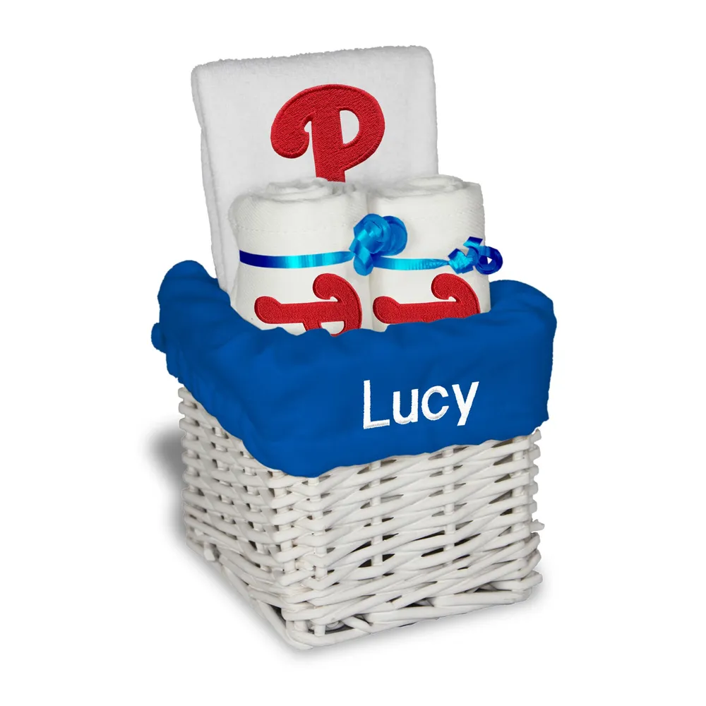 Lids Philadelphia Phillies Personalized Small Gift Basket - White | The  Shops At Willow Bend