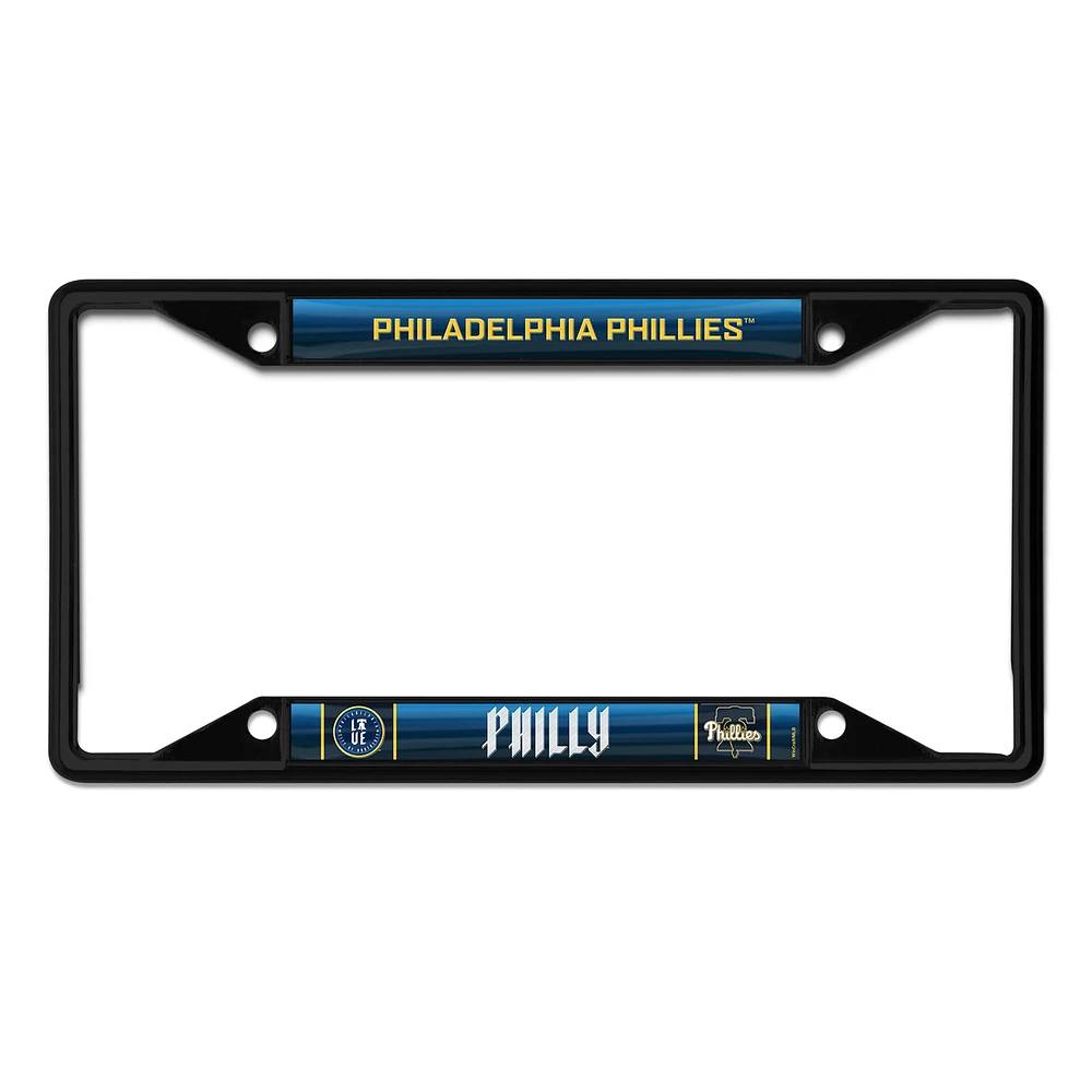 WinCraft Philadelphia Phillies City Connect Laser-Cut License Plate Frame