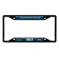 WinCraft Philadelphia Phillies City Connect Cadre de plaque d'immatriculation découpé au laser