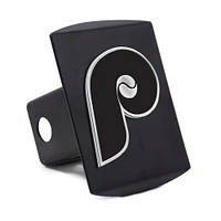 Housse d'attelage WinCraft Premium en métal chromé avec logo des Philadelphia Phillies