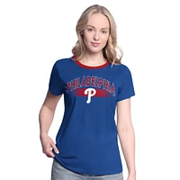 Women's G-III 4Her by Carl Banks  Royal Philadelphia Phillies Pitch T-Shirt