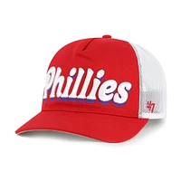 Women's '47 Red Philadelphia Phillies Biloxi Hitch Adjustable Hat