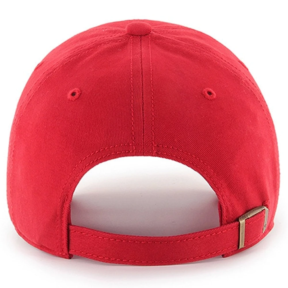 Women's '47 Red Philadelphia Phillies Team Miata Clean Up Adjustable Hat