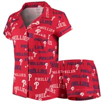 St. Louis Cardinals Concepts Sport Billboard T-Shirt & Shorts Sleep Set -  Navy