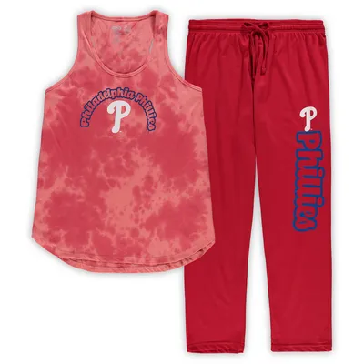 Lids Philadelphia Phillies Profile Women's Plus Tank Top - Red