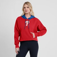 Sweat à capuche surdimensionné rouge Philadelphia Phillies Legacy Favorite Spectator pour femmes Fanatics