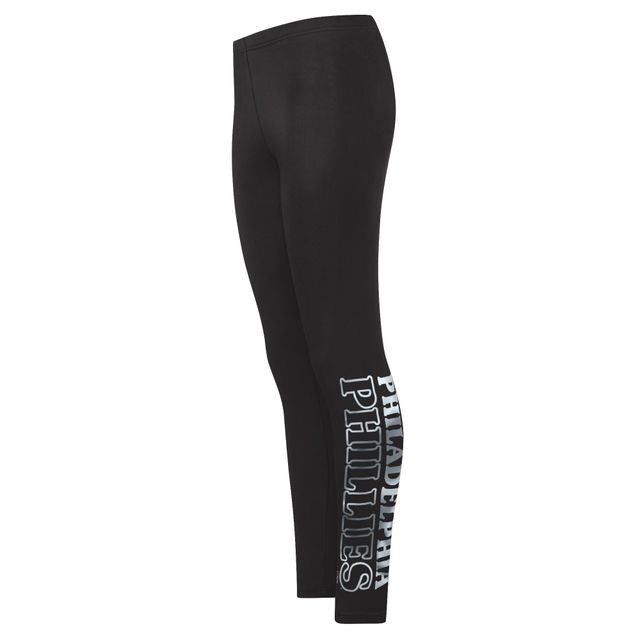 G-III 4Her by Carl Banks pour femmes, stade des Phillies de Philadelphie, noir - Legging