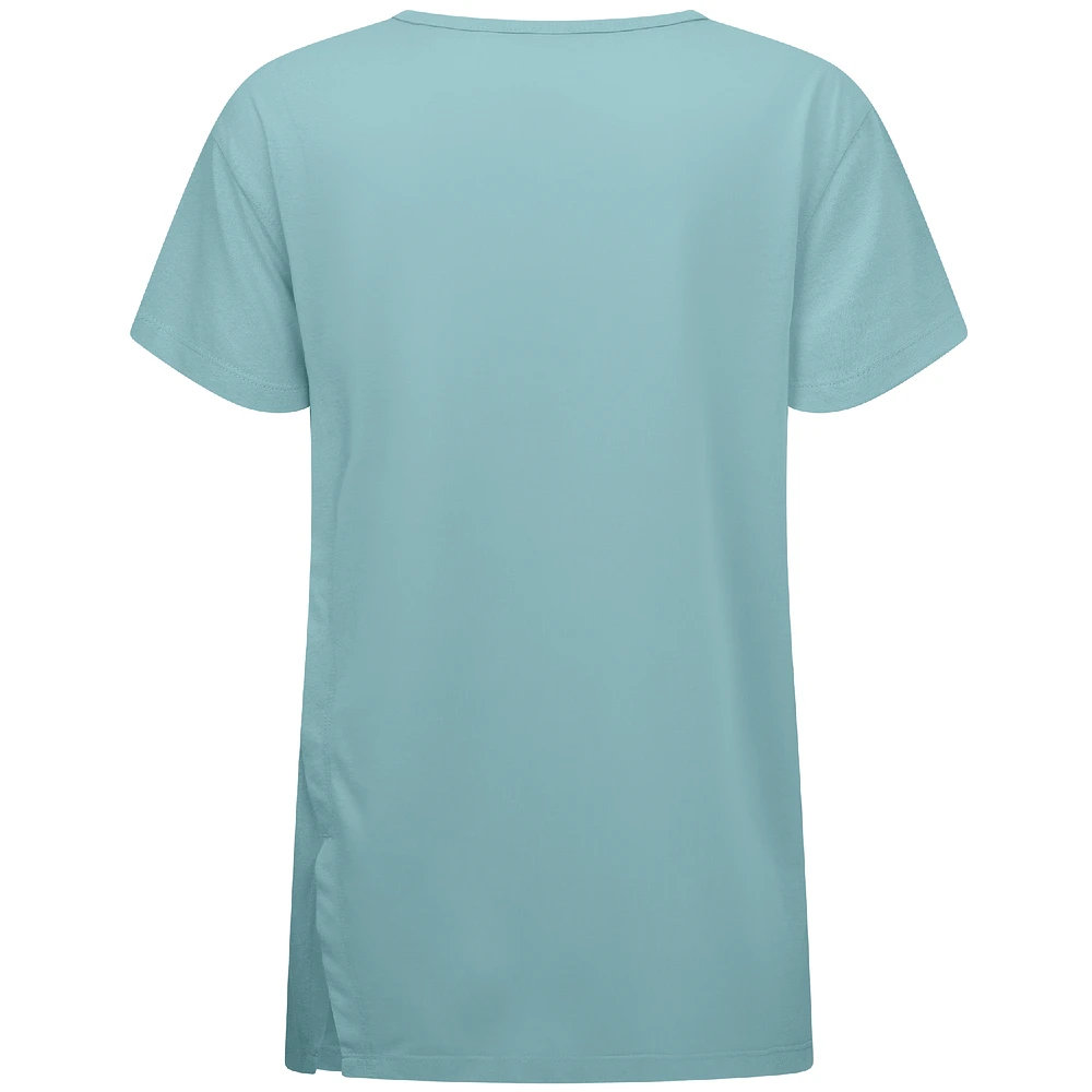 Women's Levelwear Light Blue Philadelphia Phillies Cooperstown Collection Influx Core Logo T-Shirt