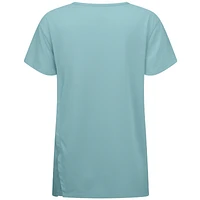Women's Levelwear Light Blue Philadelphia Phillies Cooperstown Collection Influx Core Logo T-Shirt