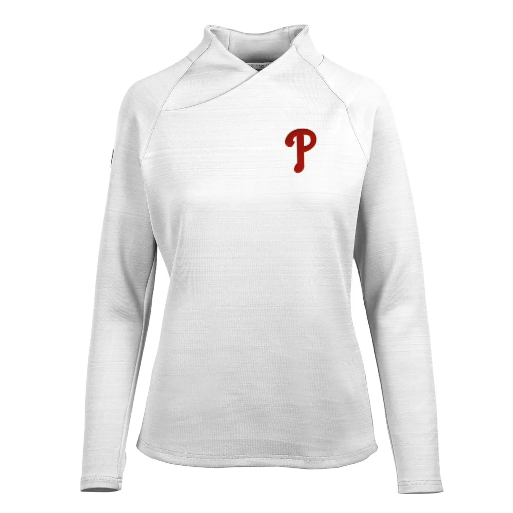 Lids Philadelphia Phillies Levelwear Women's Lena Pullover Top - White