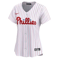 Maillot de joueur Nike Aaron Nola pour femme, blanc, Philadelphia Phillies Home Limited Player