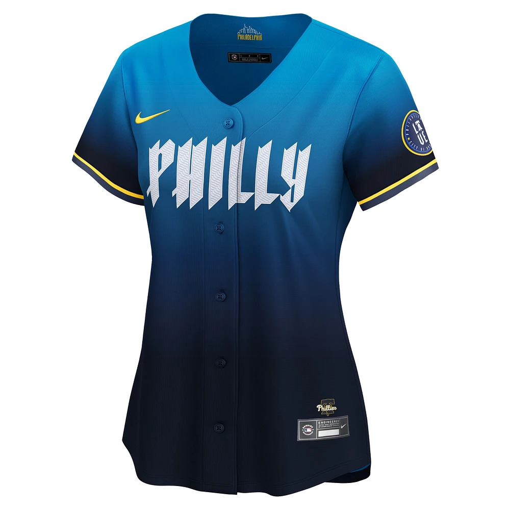 Women's Nike  Blue Philadelphia Phillies 2024 City Connect Limited Jersey