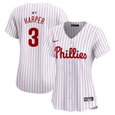 Women's Nike Bryce Harper White Philadelphia Phillies Home Limited Player Jersey