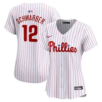 Women's Nike Kyle Schwarber White Philadelphia Phillies Home Limited Jersey