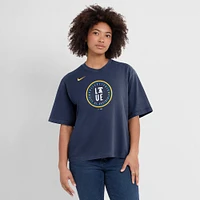 Women's Nike Navy Philadelphia Phillies City Connect Logo Boxy T-Shirt